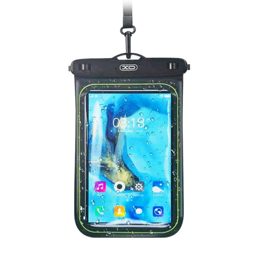 XO KT04 PVC SPONGEWaterproof phone pouch for phones up to 8" with IPX8 waterproof rating