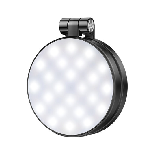 XO SS35 BLACKMultifunctional light for taking selfies, with built-in mirror in black color