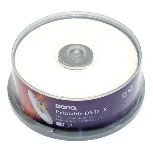BENQ DVD-R PRINTABLE 25τεμαχια