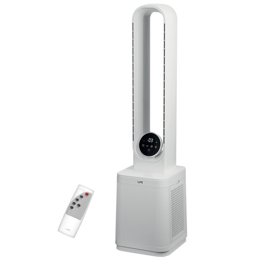 LiFE AQUILO42" Bladeless Tower fan with remote control, 65W