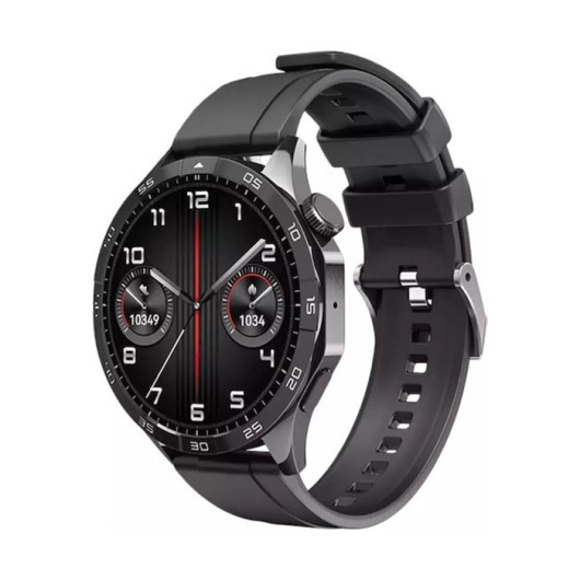 XO WATCH4 BLACKSmartwatch with 1.43" AMOLED display in black color