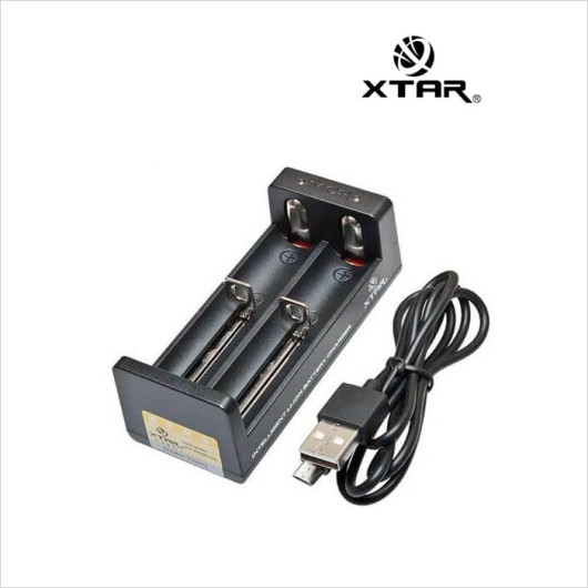 ΦΟΡΤΙΣΤΗΣ XTAR MC2  - 2 ΘΕΣΕΩΝ για 18650