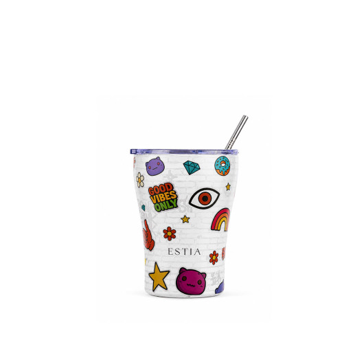 ESTIA ΘΕΡΜΟΣ COFFEE MUG SAVE THE AEGEAN 350ml URBAN VIBES