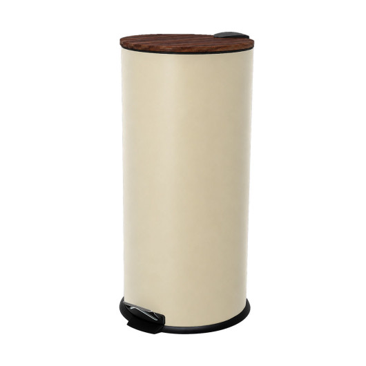 ESTIA ΚΑΔΟΣ ΑΠΟΡΡΙΜΑΤΩΝ ALLURE 30lt ΜΑΤ IVORY