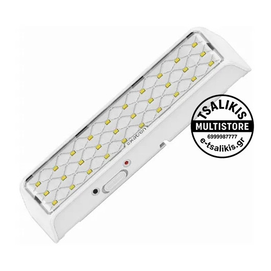 ΦΩΤΙΣΤΙΚΟ ΑΣΦΑΛΕΙΑΣ με 30 LED - 6ΩΡΕΣ ΑΥΤΟΝΟΜΙΑΣ