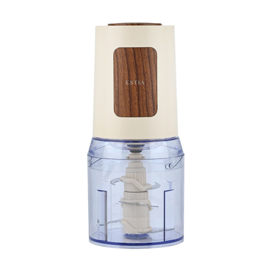 ESTIA ΠΟΛΥΚΟΠΤΗΣ PURE CREAM 400W ΜΕ ΠΛΑΣΤΙΚΟ ΜΠΟΛ 0.5lt ΚΡΕΜ