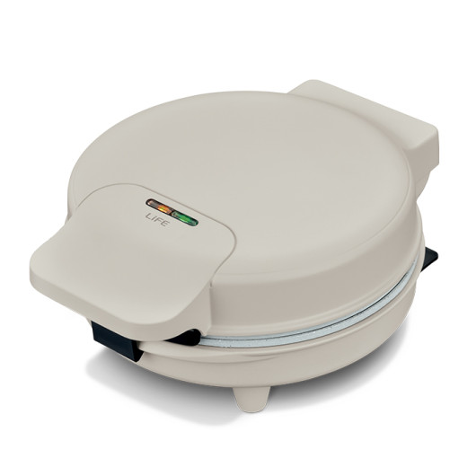 LiFE VAFLAKIA Warm Grey SeriesWaffle maker with ceramic coated plates, 1000W