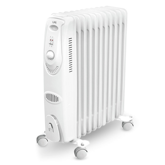 LiFE COMFY 2Oil-filled Radiator, 2500W